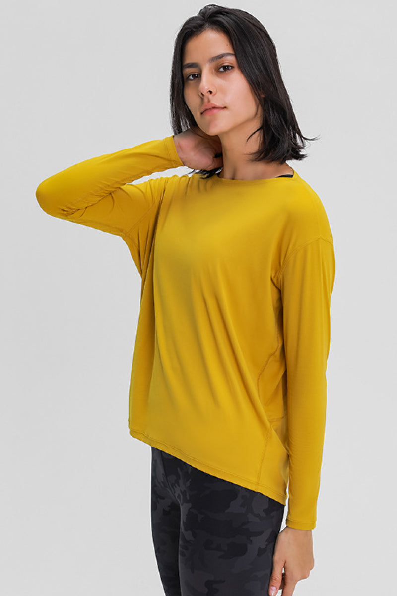 Perfect pullover active top