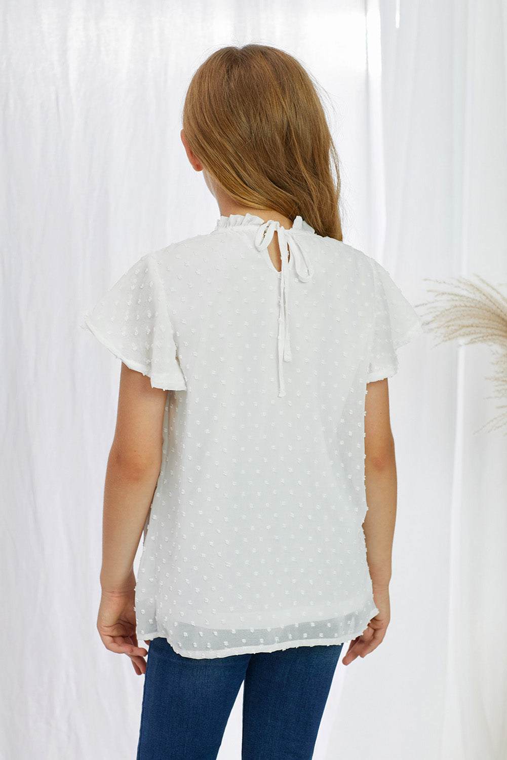 How Sweet It Is Swiss Dot Blouse