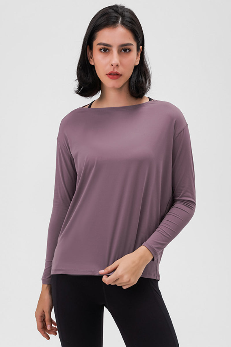 Perfect pullover active top
