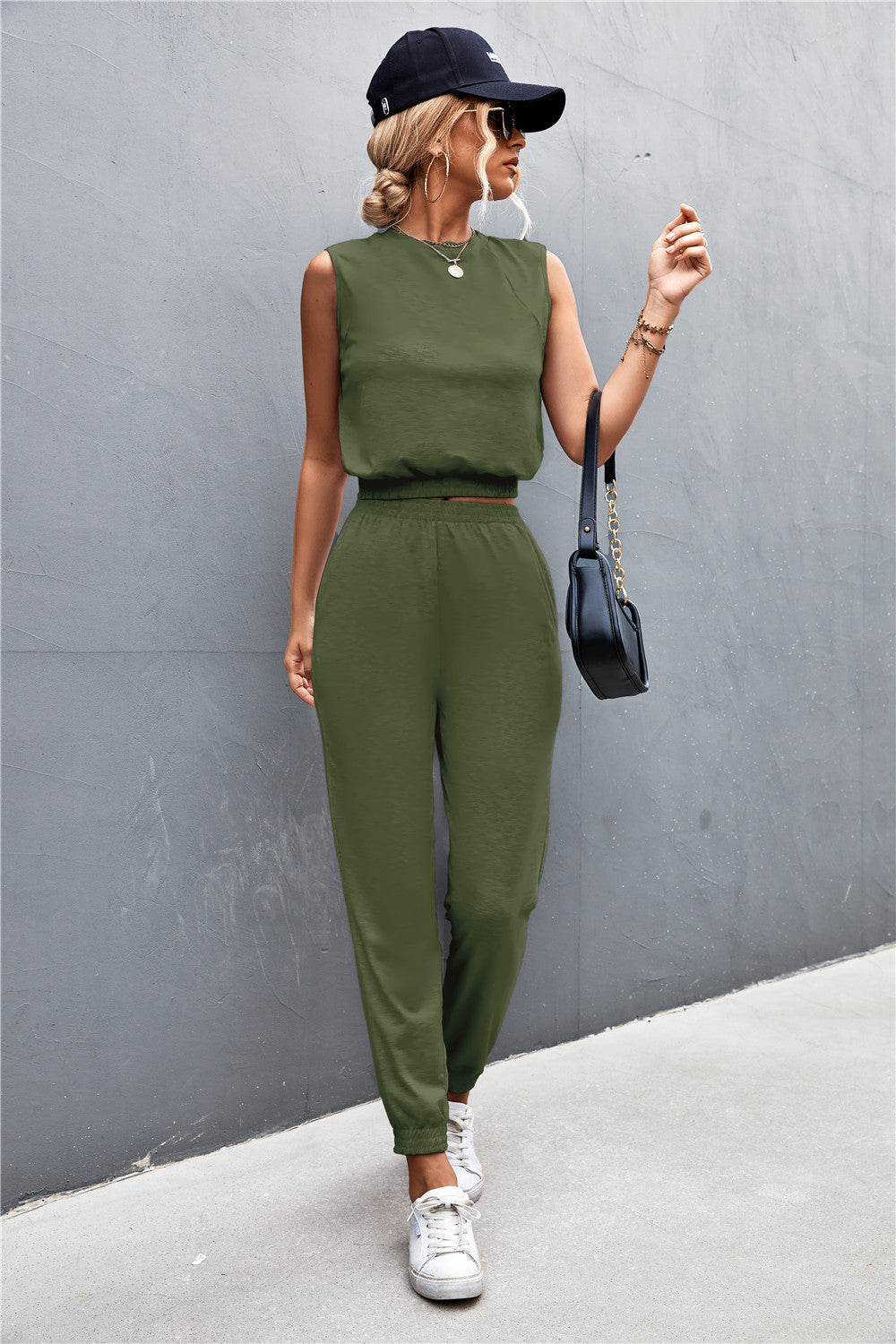 Not so basic top and jogger set
