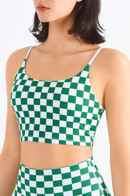 Checkmate sports bra