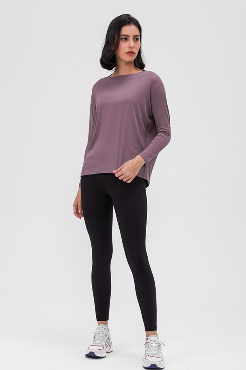 Perfect pullover active top