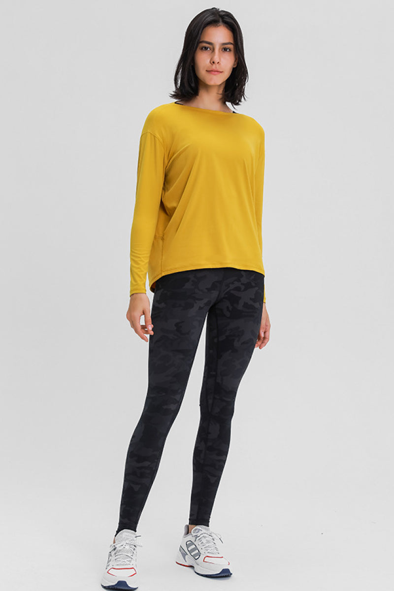 Perfect pullover active top